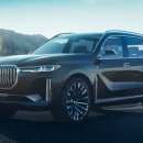 BMW X7 티저 공개 이미지