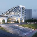 도시공사 앞 교통섬 이미지