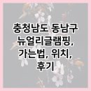 충청남도 동남구 뉴얼리글램핑, 가는법, 위치, 후기