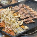 오삼부대찌개 숙주삼겹살