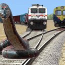 ANGRY ANACONDA vs TRAIN | Stops The Train | BeamNG.Drive | Snake 이미지