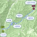 유산길 | [오대산 가을단풍]단풍절정 시기 초보등산 코스 진고개-노인봉-소금강 (feat. 우중산행)