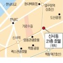 신사동 을지병원 사거리에 21층 호텔 들어선다,서울시 용적률 완화 이미지