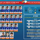 2019 필리핀 AOFC CUP 대한민국 국가대표 선수단 및 인터넷 생중계 알림 이미지