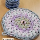 양말목 꽃방석 만들기 이미지