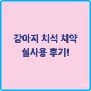 (주)한케어 | 🐶강아지 치석 치약 씨앤앤코스메틱(주) 덴탈케어 치약 사용 후기