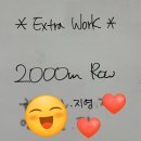 크로스핏2000 | [수원 크로스핏 후기] 8일차 드디어 엑스트라 워크 로잉타기 : 덤벨 스내치 / 버피 플레이트 점프...