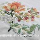 화사한 프랑스 자수 이미지