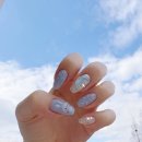 더설렘 | 하늘 아래서 더 예뻐 보였던 탄방동네일 네일더설렘 후기