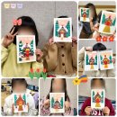 거제평생학습관 2층 4강의실 | 기장 정관도서관 겨울방학 특강 후기 - 초등 저학년과 함께한 알록달록 동화 오일파스텔 수업