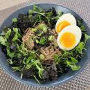 들기름 막국수 레시피 쯔유 비빔 메밀국수 만들기 이미지