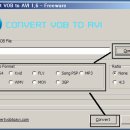 동영상 VOB 파일 변환 VOB → MP4, AVI, FLV, MP3, WMV, MOV, 3GP 변환&#34;Convert VOB to AVI 이미지