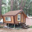 숲속오두막 이미지