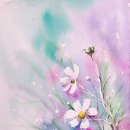 한천자 화백의 풍경 수채화 이미지