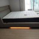 6-043 TS | [시공후기] 아인슈페너 카푸치노 조명침대 + 매트리스...청주전시장 문의 043-234-2500 전국무료배송
