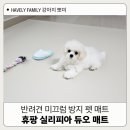 애견미끄럼방지매트 휴팡 실리피아 듀오 실리콘 놀이방 매트 솔직 후기