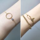 오알쥬얼리 | 메트로시티주얼리)베이직 옐로우 스털링 실버 브레이슬릿 A201SB9311YPA:늘내돈내산리뷰(카라비너...