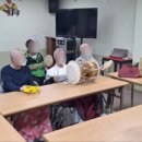 흥겨운 민요와 가락 장구 이미지