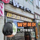 천안 두정동 W본헤어 손상 탈모 복구매직 파망떼7케어 후기