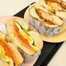 마포대로 207-1 둘둘치킨 앞(애오개역 1번 출구) | 카페 게이트 아현점｜아현역 베이글 맛집 카페게이트샌드위치 추천