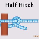 Half-Hitch Knot 하프 히치 매듭 이미지