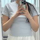 코튼캔디(cotton candy) | 글로니 G baby tee (Cotton Candy) 코튼캔디 L 구매후기