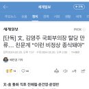 文, 김영주 국회부의장 탈당 만류… 친문계 “이런 비정상 종식돼야 이미지