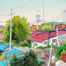 마을을 그리다-어반드로잉 이미지