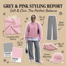 LOVELY DAY'S GROOMING | Day 53. 무신사로 핀터레스트 입기: 시크한데 사랑스러워! '그레이 + 핑크'