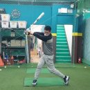 [고등학교 야구선수 타격레슨] 이베아 초이선수 토스배팅 훈련 (2021년 05월 04일) 이미지