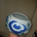 청화도자기 손그림 이미지