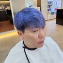 청주 동남지구 미용실 플랜에이치 동남지구점, 남자 탈색 후 시원한 애쉬 블루 염색 추천
