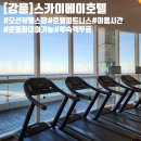 경포비치호텔 | 오션뷰 헬스장 스카이베이경포호텔 피트니스 이용후기