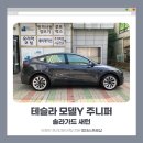 블랙 레인보우 | 의정부 썬팅샵 피데스프로샵, 테슬라 모델Y 주니퍼 레인보우 IS200 장착 후기