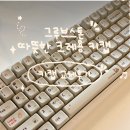 요타파트너스 | 독거미 키보드 키캡 교체 후기ㅣ그루브스톤 따뜻한 크레용 키캡ㅣ저소음 솜사탕축
