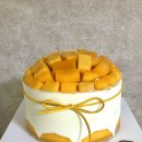 부산 해운대 디저트 맛집 &#39;달콤부엌&#39; 생망고 케이크 후기