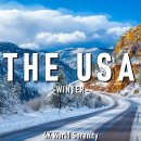 Winter in The USA 4K Ultra HD ❄️ 매혹적인 겨울, 잔잔한 음악과 함께하는 경치 좋은 휴식 영화 이미지