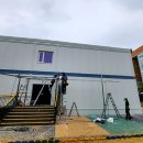 율정초등학교 | 맞춤형 익스테리어! 경기도 양주 율정초등학교 복층 렉산 캐노피 시공 후기