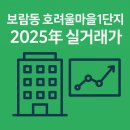 호려울마을101동앞 | 세종 보람동 호려울마을1단지 아파트 구조 분석과 2025년 3분기 실거래가 정리