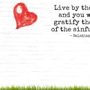 Verse of the Day and Prayer_Galatians 5:16_260117 이미지