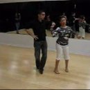 Roy Hernandez and Nicole illustrate Bachata routines moves and steps at Austin Uptown Dance 20080222 이미지