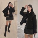 뉴욕 | 여성 무스탕 자켓 겨울코디 비지트인뉴욕 후기