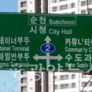 사거리 표지판 이미지