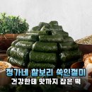 당 걱정 끝! 30년 장인이 만든 '정가네 찰보리 쑥인절미' 후기