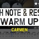 16분 음표와 쉼표 워밍업 : CARMEN | 투우사의 행진곡 이미지