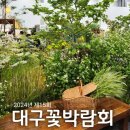 까투리(꿩)농장 | 2024년 제15회 &#34;대구꽃박람회&#34; 첫날 방문 후기