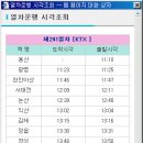 이번에 12월 15일 열차 개정 시각표를 보고 느낀점(호남선) 이미지