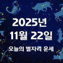 황소환경자원 | 2025년 11월 22일 별자리 운세 총정리
