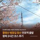 제8구경길 새이령 가는길 | 부산 황령산 벚꽃길 등산 전포역 출발 왕복 2시간 코스 후기