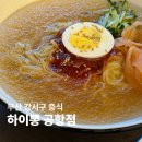 부산공항 LPG충전소 | 부산 강서구 김해공항 맛집 하이뽕 공항점 밀면 육전 후기